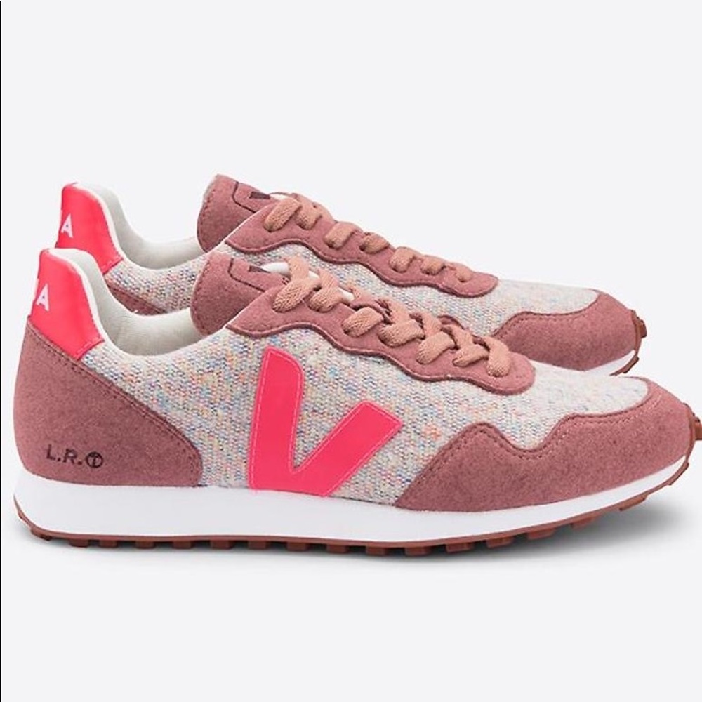 Veja SDU REC Flannel Cloudy Rose-Fluo US 5/EUR 36